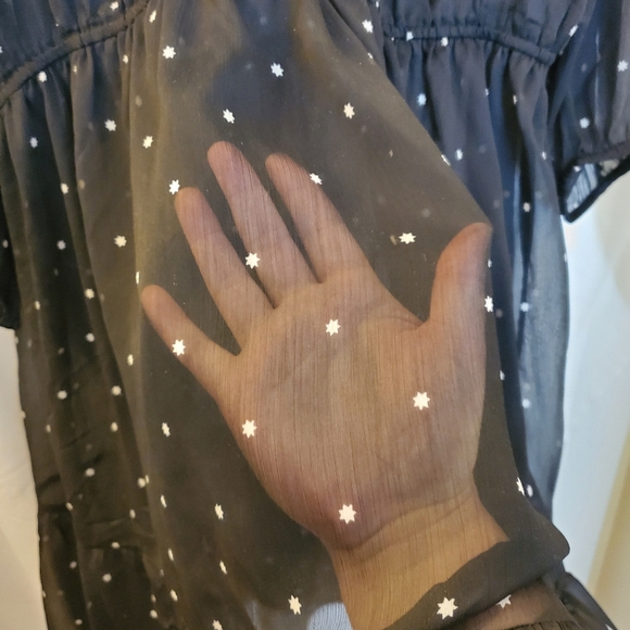 Mesh Dress See Through Layering Piece Whimsygoth - Picture 4 of 5